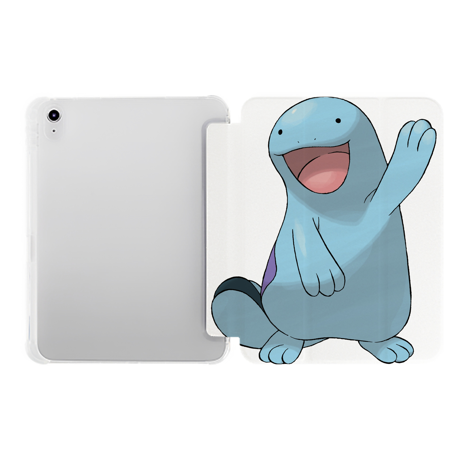 （画像用） ポケットモンスター Pokémon IPad ケース ペン収納付き 三つ折りスタンド PUレザー×シリコン 対応機種9.5/10.5/10.9インチ